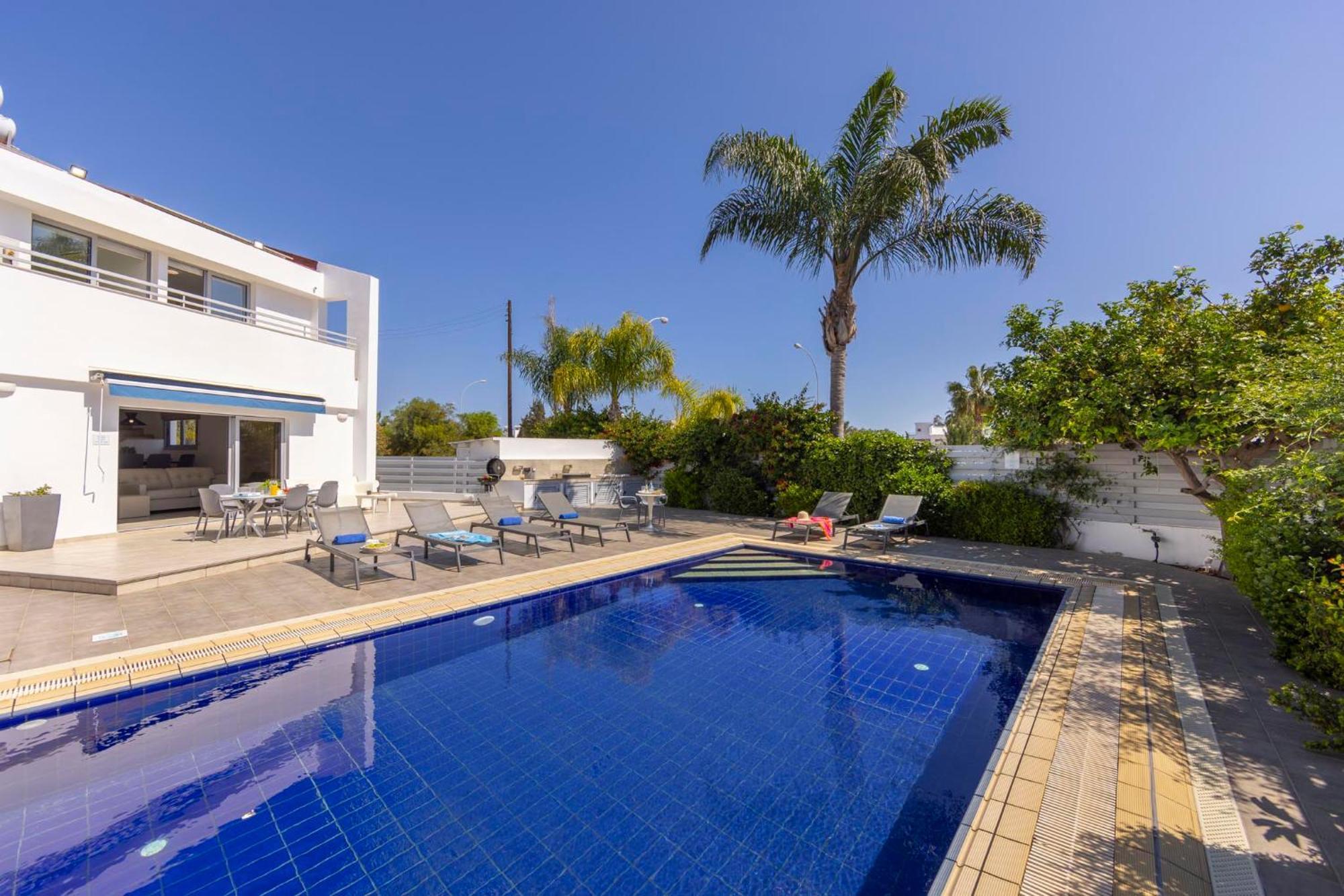 Azure Luxury Pool Villa Protaras Exterior foto